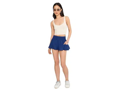 Fp Movement Get Your Flirt On Shorts In Blue