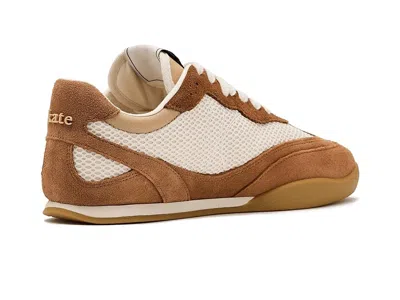 Kate Spade Drift Panelled Lace-up Sneakers In Brown