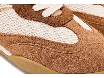 Kate Spade Drift Panelled Lace-up Sneakers In Brown