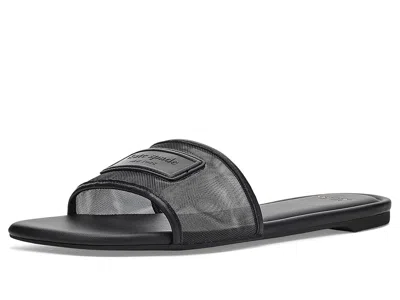 Kate Spade New York Breezy Mesh Slide Sandal In Black