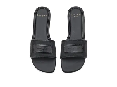 Kate Spade New York Breezy Mesh Slide Sandal In Black