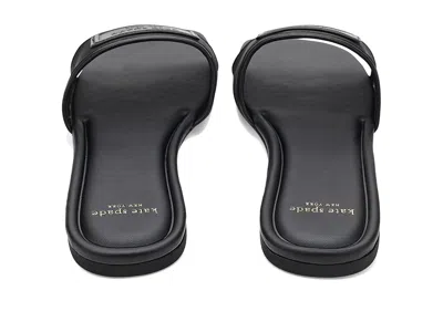 Kate Spade New York Breezy Mesh Slide Sandal In Black