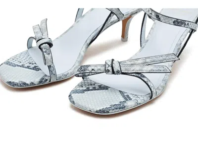 Kate Spade Loop Kitten Heel Sandals In Blue