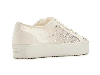 Kate Spade Sam Icon Platform Sneakers In White
