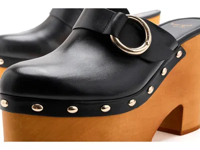Kate Spade New York Halo Platform Clog In Black