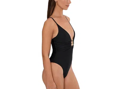 L*space Lspace Tatum O-ring One-piece Swimsuit In Black