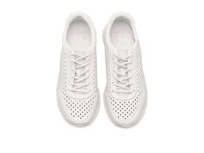 Naturalizer Perforated Sneaker In White