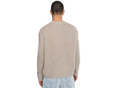 Allsaints Broken-heart Sweater In Brown
