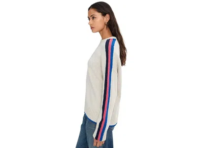 Faherty Heirloom Cotton Summit Pullover In White