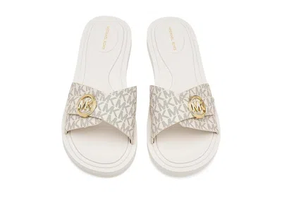 Michael Michael Kors Mk Pool Slides In White