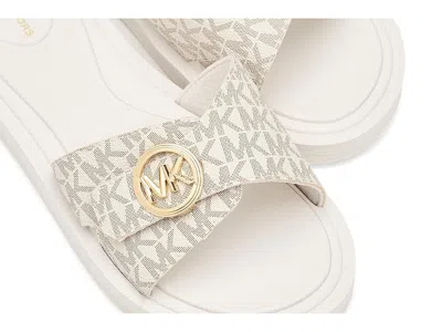 Michael Michael Kors Mk Pool Slides In White