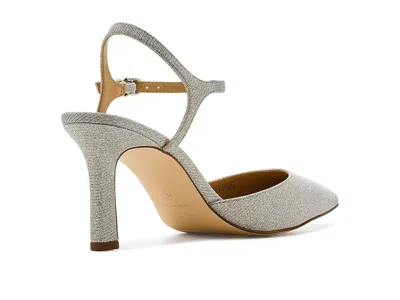 Michael Michael Kors Amara Mid Pumps In Silver