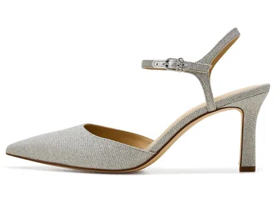 Michael Michael Kors Amara Mid Pumps In Silver