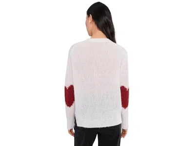 Allsaints Luvheart Crew-neck Pullover In Gray