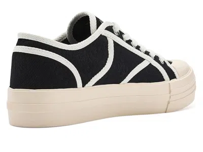 Guess Issah Platform Sneaker In Black