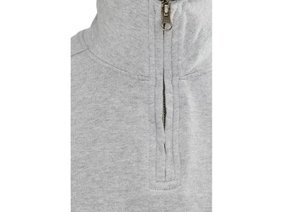 Pact Cloudknit Quarter Zip In Gray