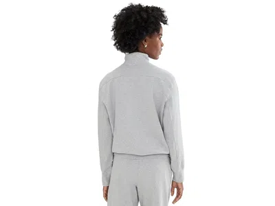 Pact Cloudknit Quarter Zip In Gray