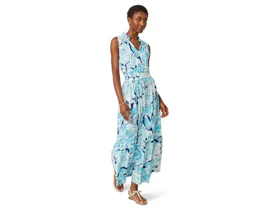 Lilly Pulitzer Amiria Maxi Dress In Blue