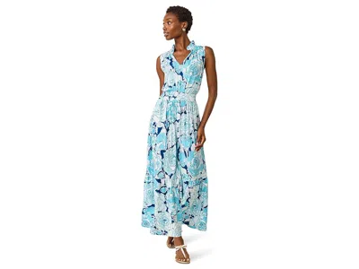 Lilly Pulitzer Amiria Maxi Dress In Blue