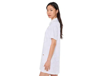 Lilly Pulitzer Brayton Short Sleeve Terry Cover-up In White