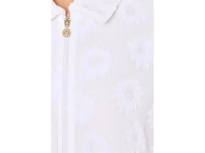 Lilly Pulitzer Brayton Short Sleeve Terry Cover-up In White