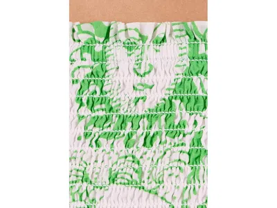 Lilly Pulitzer Hadly Short Sleeve Smocked Maxi Dress In Burgundy