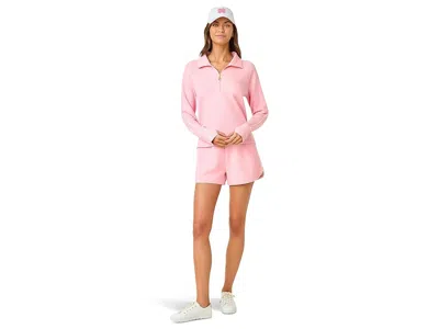 Lilly Pulitzer Elemis Pullover Top In Heathered Conch Shell Pink In Pink