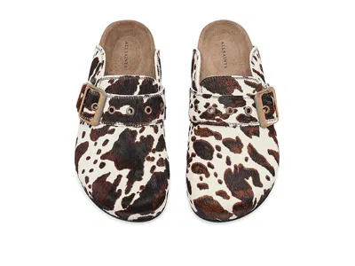 Allsaints Staffa Mules In Multi