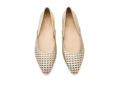 Vionic Gracia Woven In Gold