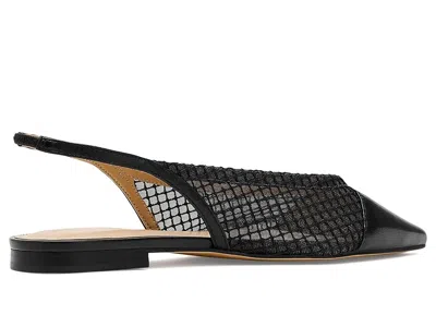 Marc Fisher Ltd Davin Pointed Toe Slingback Flat In Black