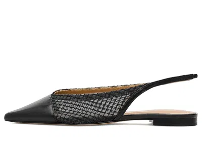 Marc Fisher Ltd Davin Pointed Toe Slingback Flat In Black