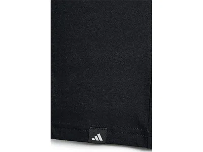 Adidas Originals Big Kid Boys Crew Neck Short Sleeve Regular Fit Graphic T-shirt In Black