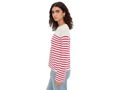 Michael Stars Mikaela Realxed Pullover In Pink