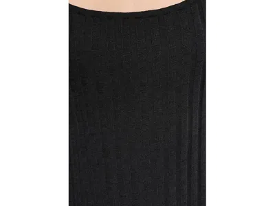 Michael Stars Sofia Square Neck Dress In Black