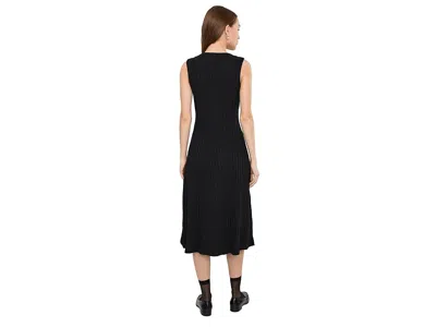 Michael Stars Sofia Square Neck Dress In Black