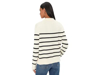 Michael Stars Adrienne Collared Pullover Sweater In Multi