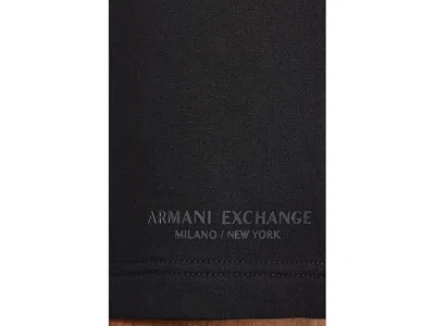Armani Exchange Essential Drawstring Shorts In Black