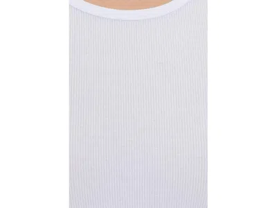 Commando Btb Rib Tank Top In White