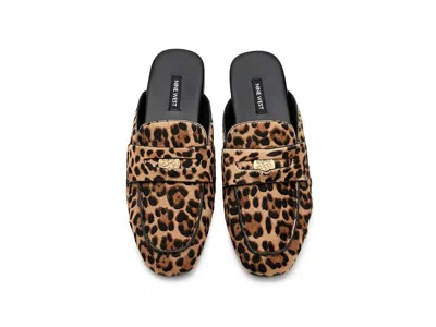 Nine West Evans Penny Loafer Mule In Brown