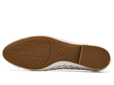 Michael Michael Kors Piper Flex Ballet Flat In White