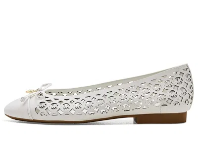 Michael Michael Kors Piper Flex Ballet Flat In White