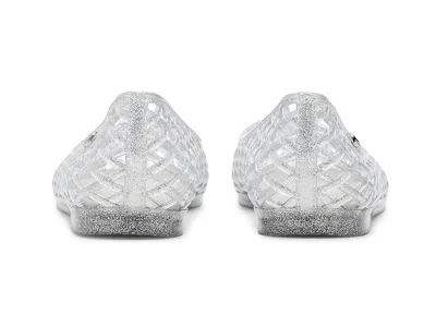 Michael Michael Kors Pixie Jelly Ballet In Silver