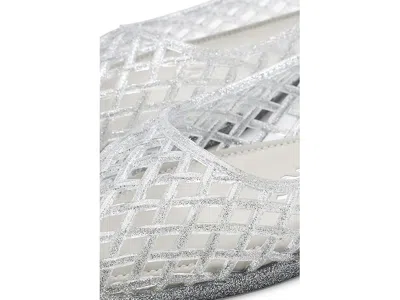 Michael Michael Kors Pixie Jelly Ballet In Silver