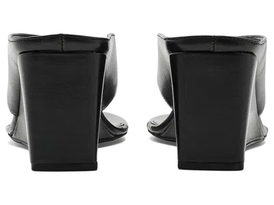 Marc Fisher Ltd Udena Wedge Flip Flop In Black