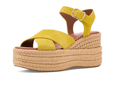 Marc Fisher Ltd Pasion Espadrille Ankle Strap Platform Wedge Sandal In Multi