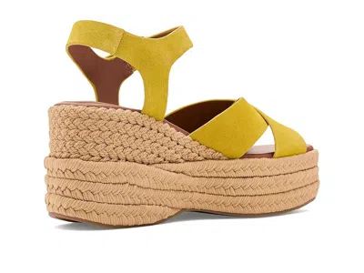 Marc Fisher Ltd Pasion Espadrille Ankle Strap Platform Wedge Sandal In Multi
