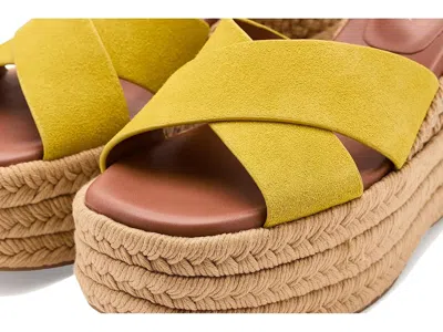 Marc Fisher Ltd Pasion Espadrille Ankle Strap Platform Wedge Sandal In Multi