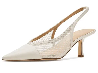 Marc Fisher Ltd Gipsi Pointed Toe Slingback Pump In White