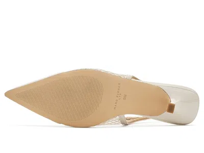 Marc Fisher Ltd Gipsi Pointed Toe Slingback Pump In White