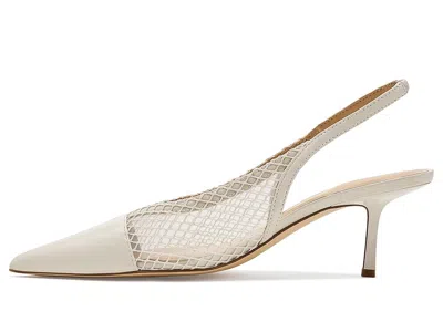 Marc Fisher Ltd Gipsi Pointed Toe Slingback Pump In White